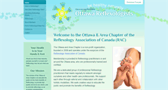 Desktop Screenshot of ottawareflexology.ca